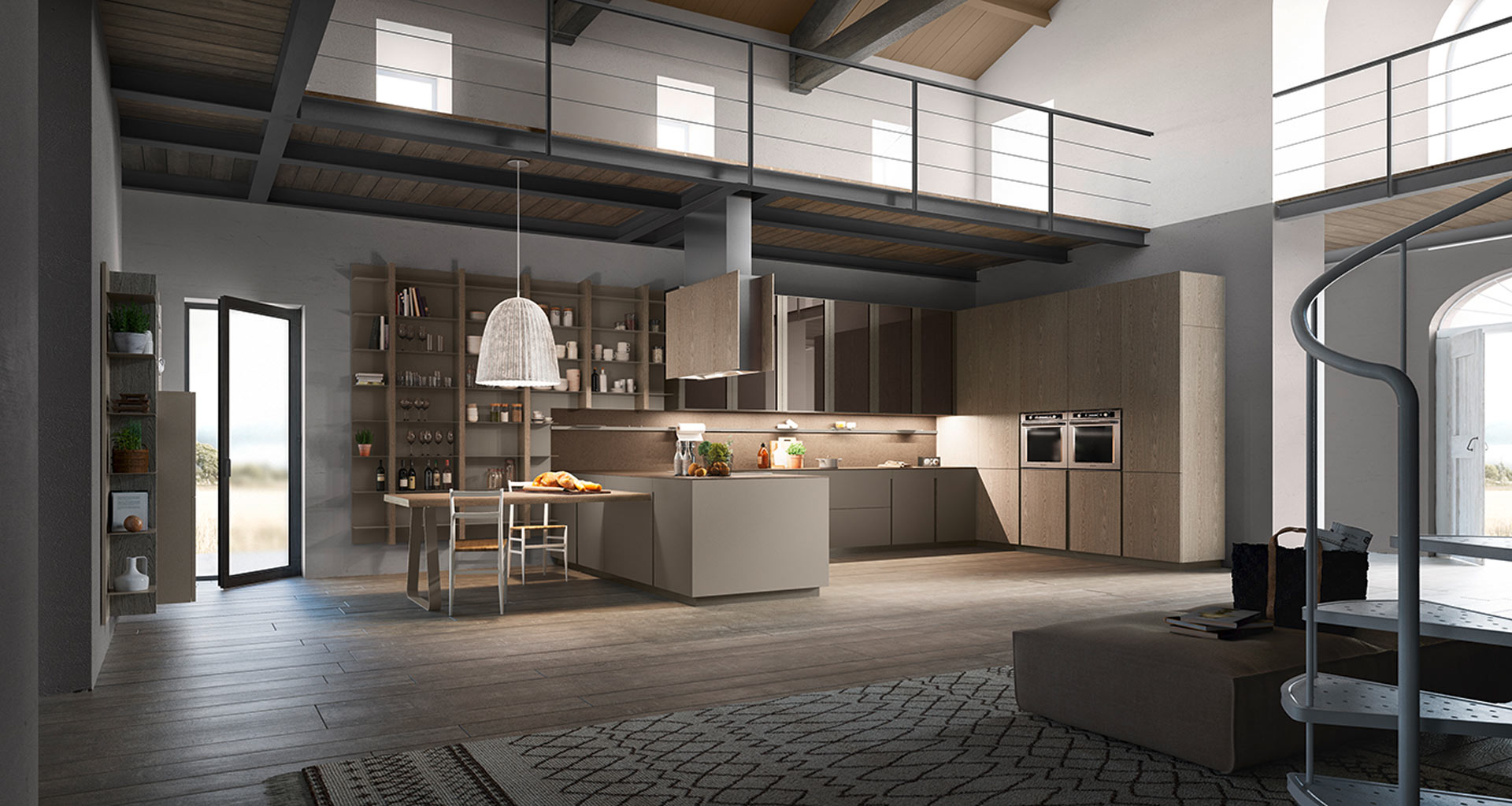 Cuisine Lounge — Collection Modern de Composit