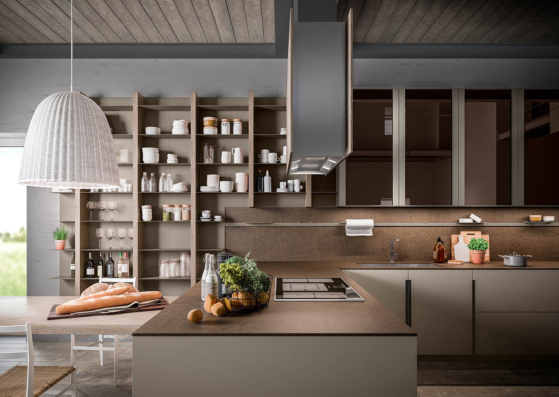 Cuisine Lounge — Collection Modern de Composit