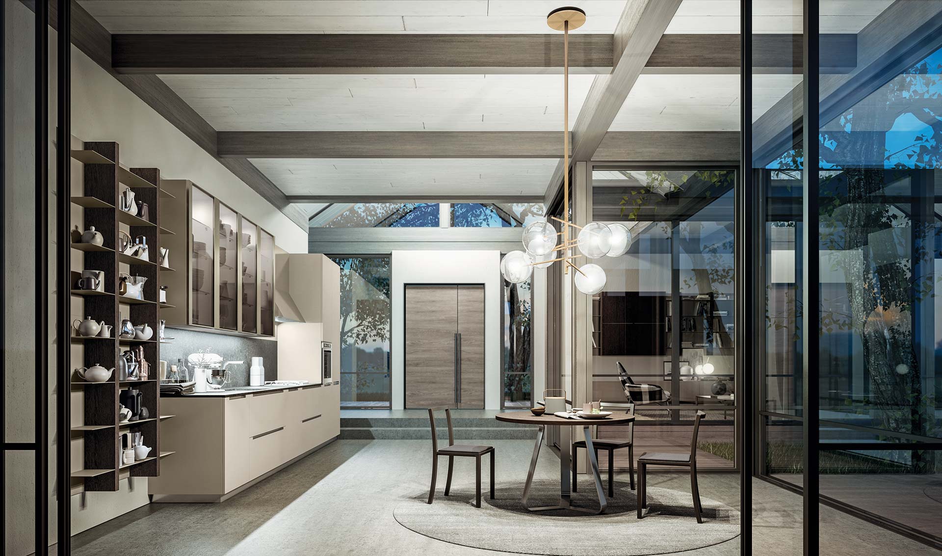 Cuisine Lounge — Collection Modern de Composit